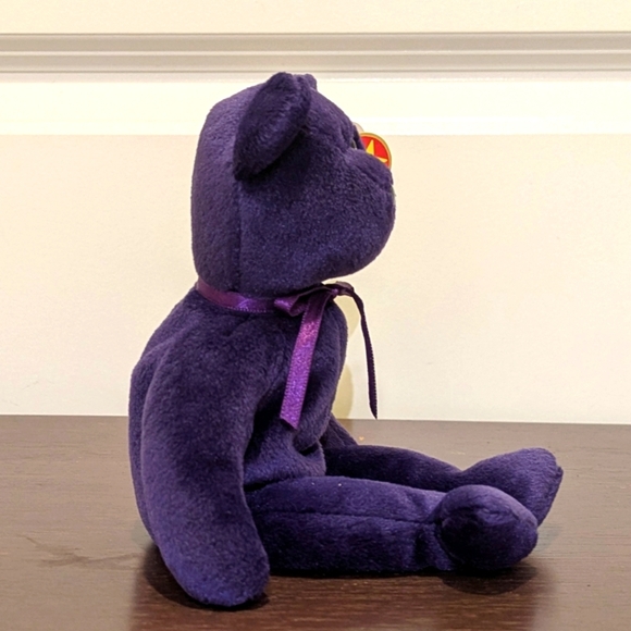 3/$30 Ty Princess Bear Beanie Baby with Bent Tag - Picture 2 of 8